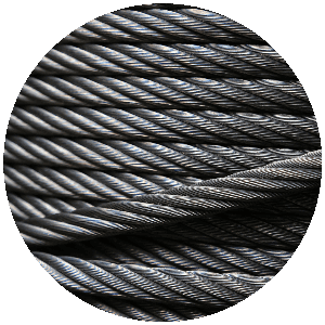 PowertrackHIGH-STRENGTH STEEL CABLES
