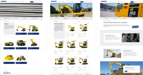 http://used.komatsu.eu/: le tout nouveau site eCommerce de machines Komatsu.