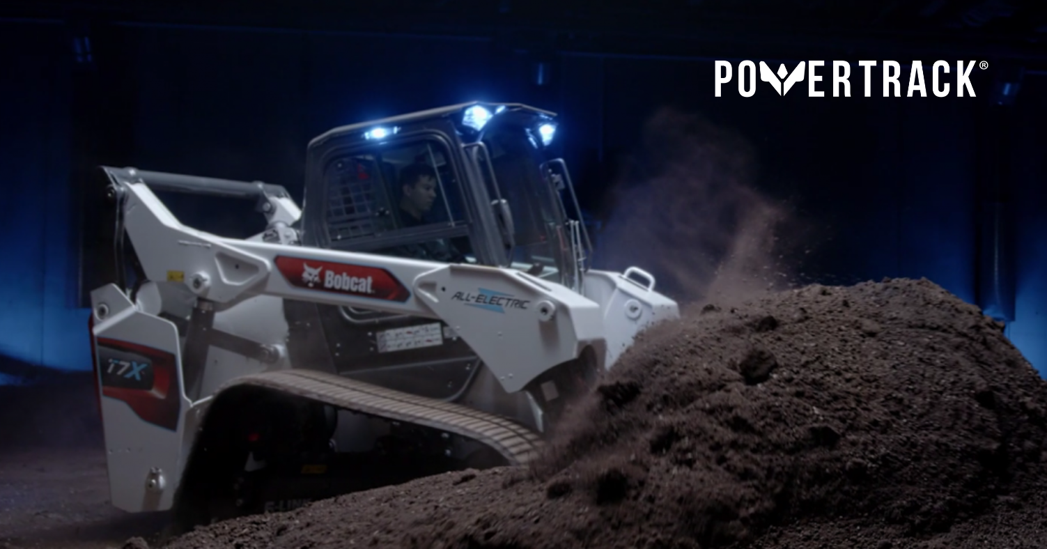 The World's First 100% Electric Tracked Loader