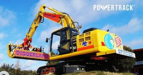 DIGGERLAND - il parco divertimenti a tema dedicato agli escavatori